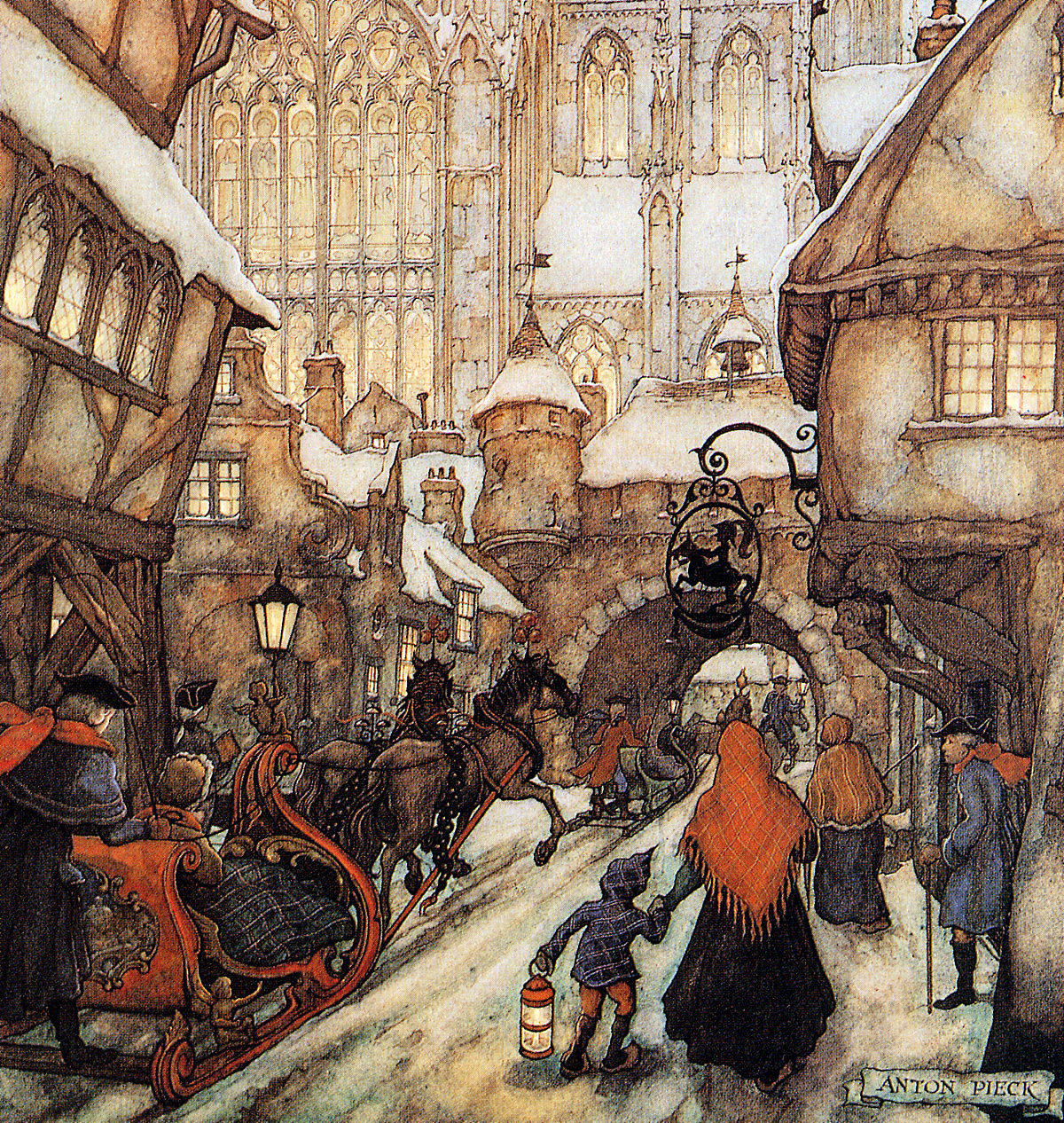 Антон пик anton Pieck (1895-1986